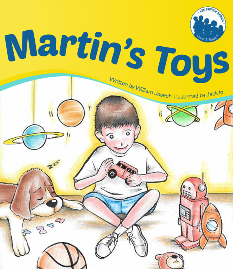 Lee Family Series 1 Book 7: Martin's Toys