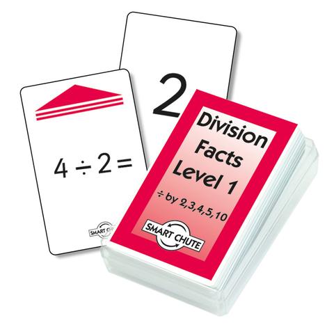 Division Facts (-:- 2): Level 1