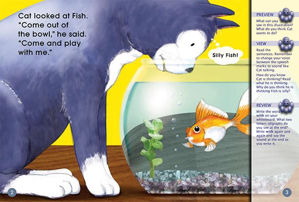 Key Links Yellow Book 10, Level 7: Cat and Fish