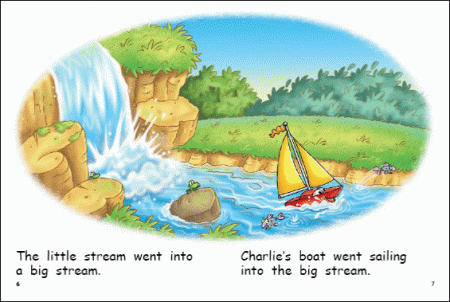 Red Rocket Early Level 2 Fiction B (Level 8): Charlie’s Boat