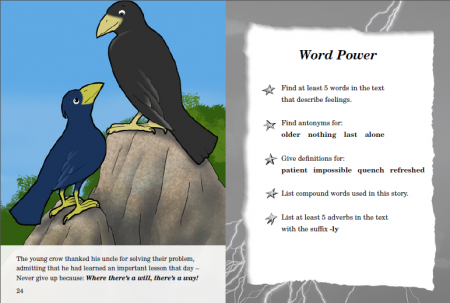 Red Rocket Advanced Fluency Level 1 Fiction A (Level 23): Clever Crow