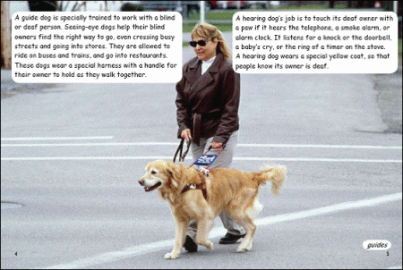 Red Rocket Fluency Level 3 Non Fiction B (Level 19): Dogs at Work