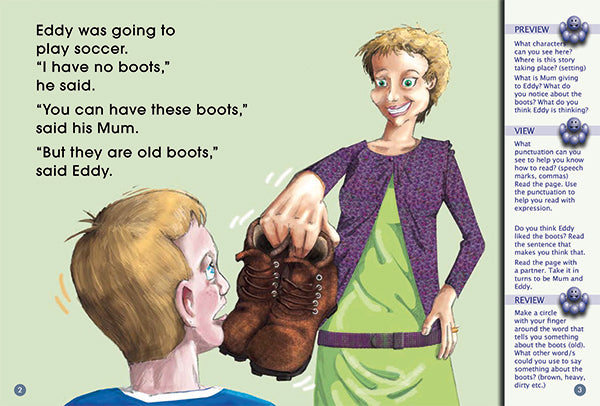 Key Links Blue Book 20, Level 11: Eddy's Boots