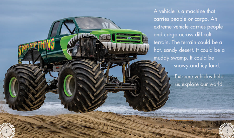 Sunshine Starters Level 18:Extreme Vehicles
