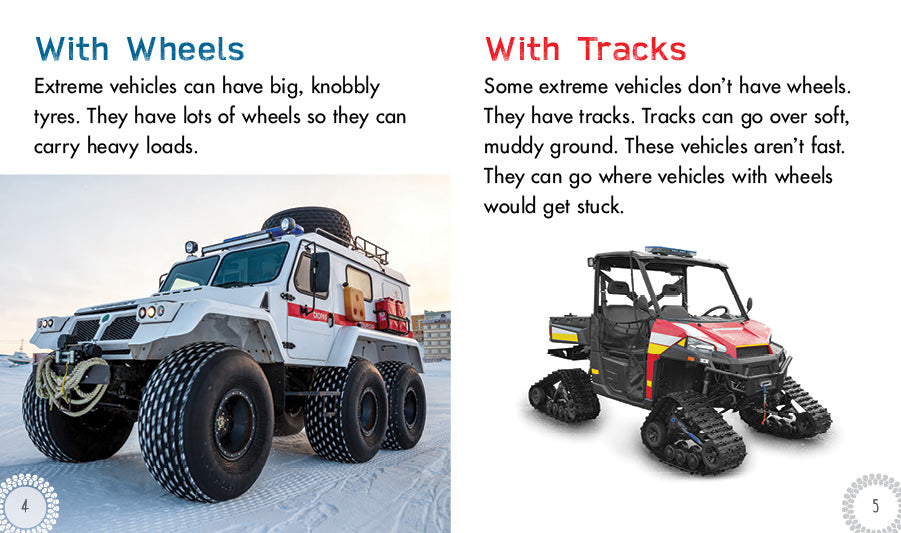Sunshine Starters Level 18:Extreme Vehicles