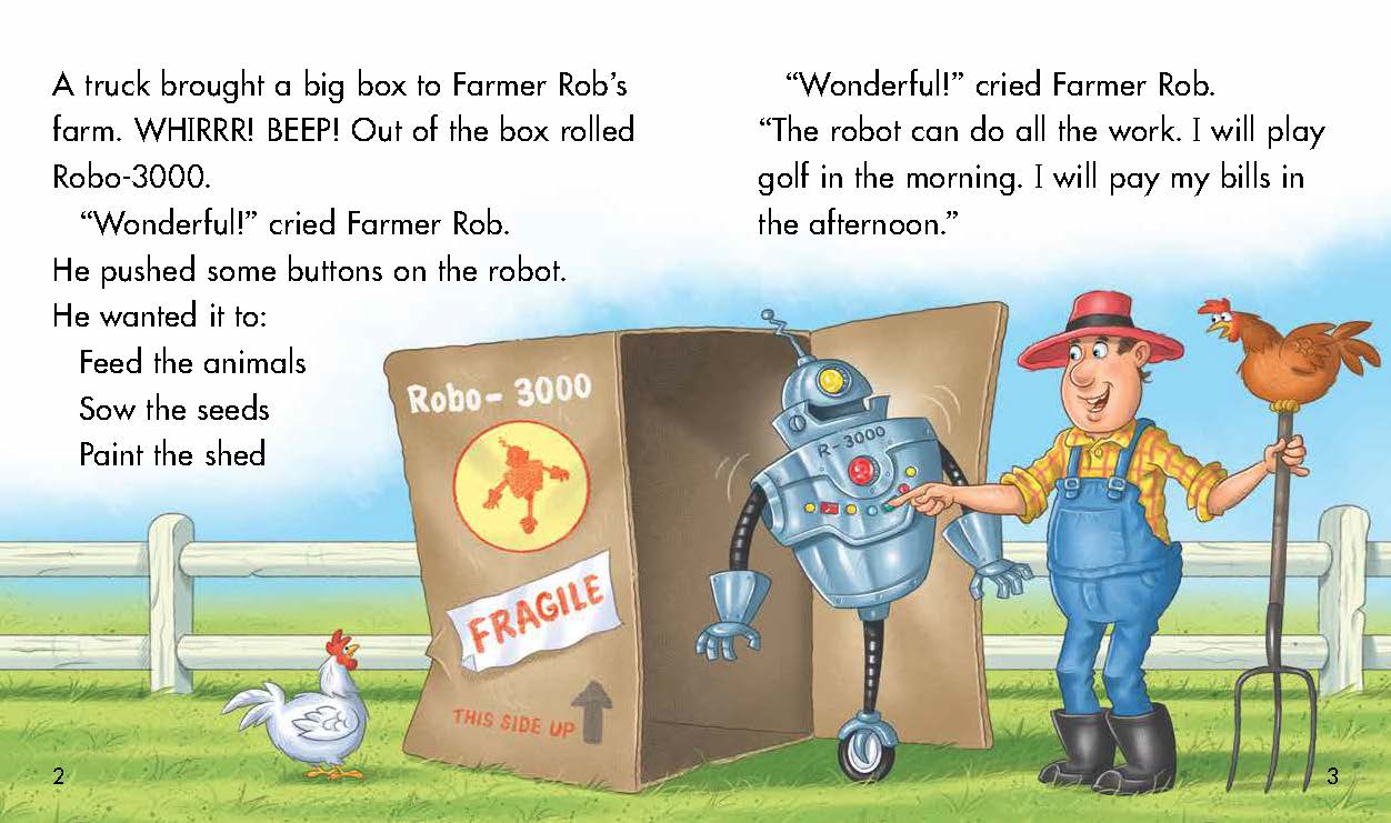 Sunshine Starters Level 15: Farmer Rob's Robot
