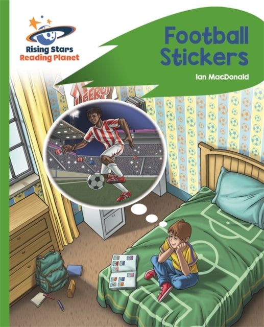Football Stickers(Rocket Phonic: Green)