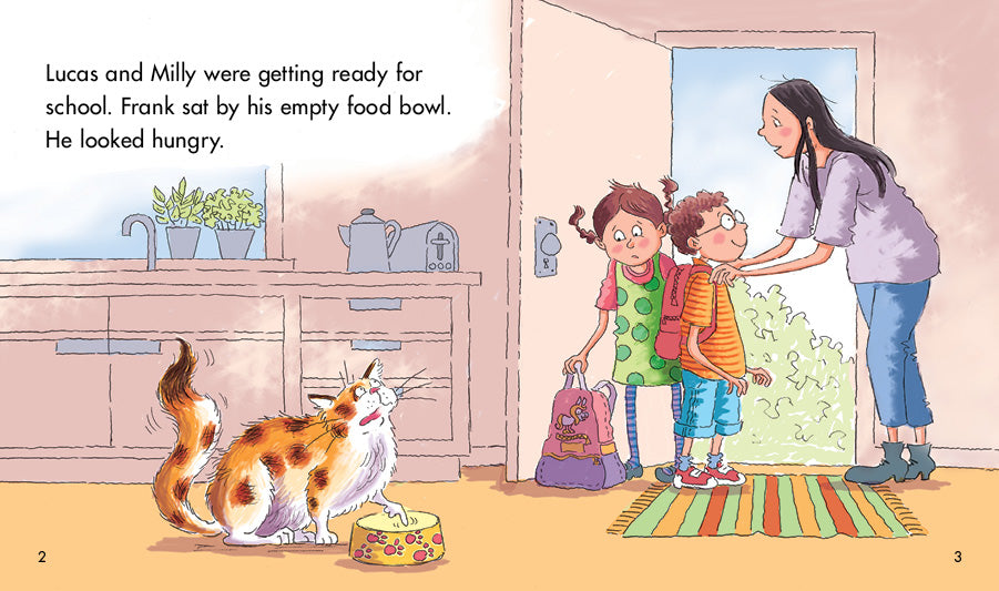 Sunshine Starters Level 16:Frank’s Big Food Trip