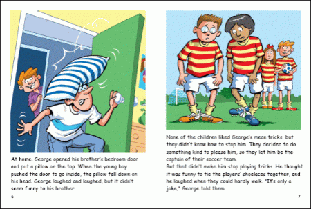 Red Rocket Fluency Level 4 Fiction B (Level 22): George the Joker
