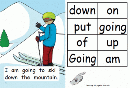Red Rocket Early Level 1 Fiction C (Level 4): Going to Ski