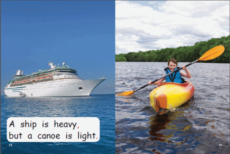 Red Rocket Early Level 1 Non Fiction C (Level 3): Heavy Or Light?