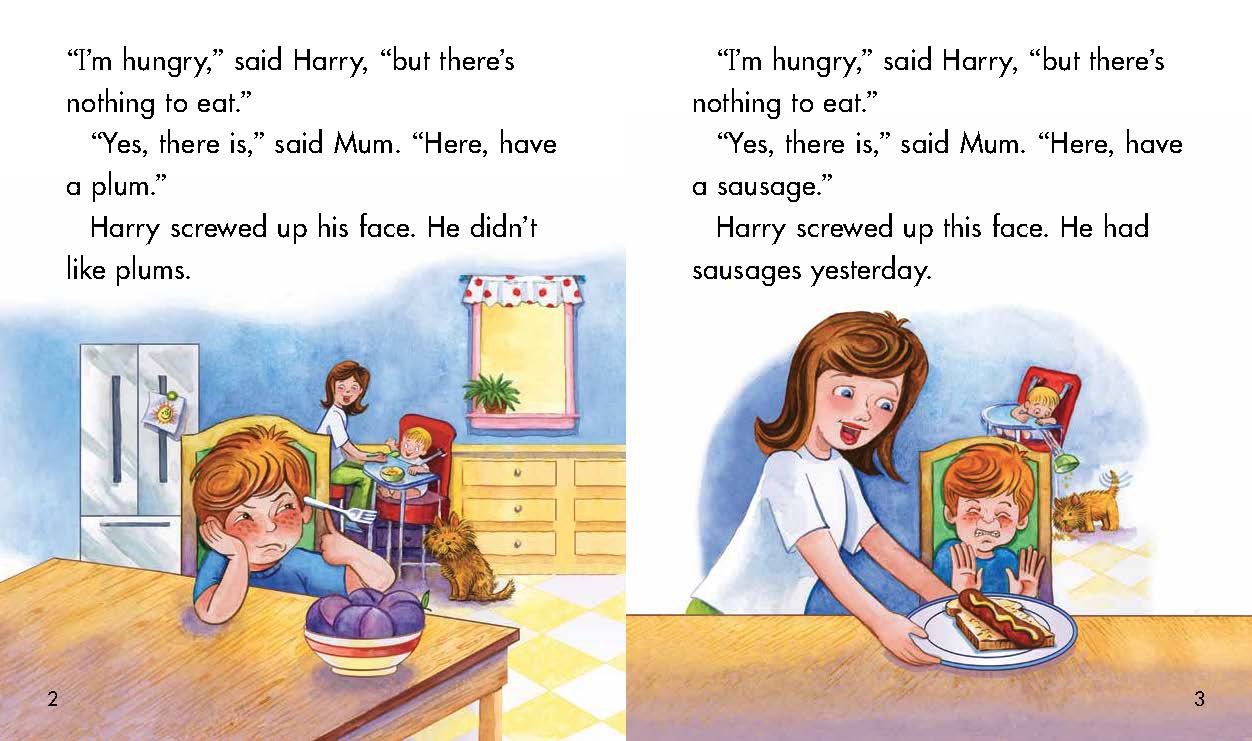 Sunshine Starters Level 12: Hungry Harry