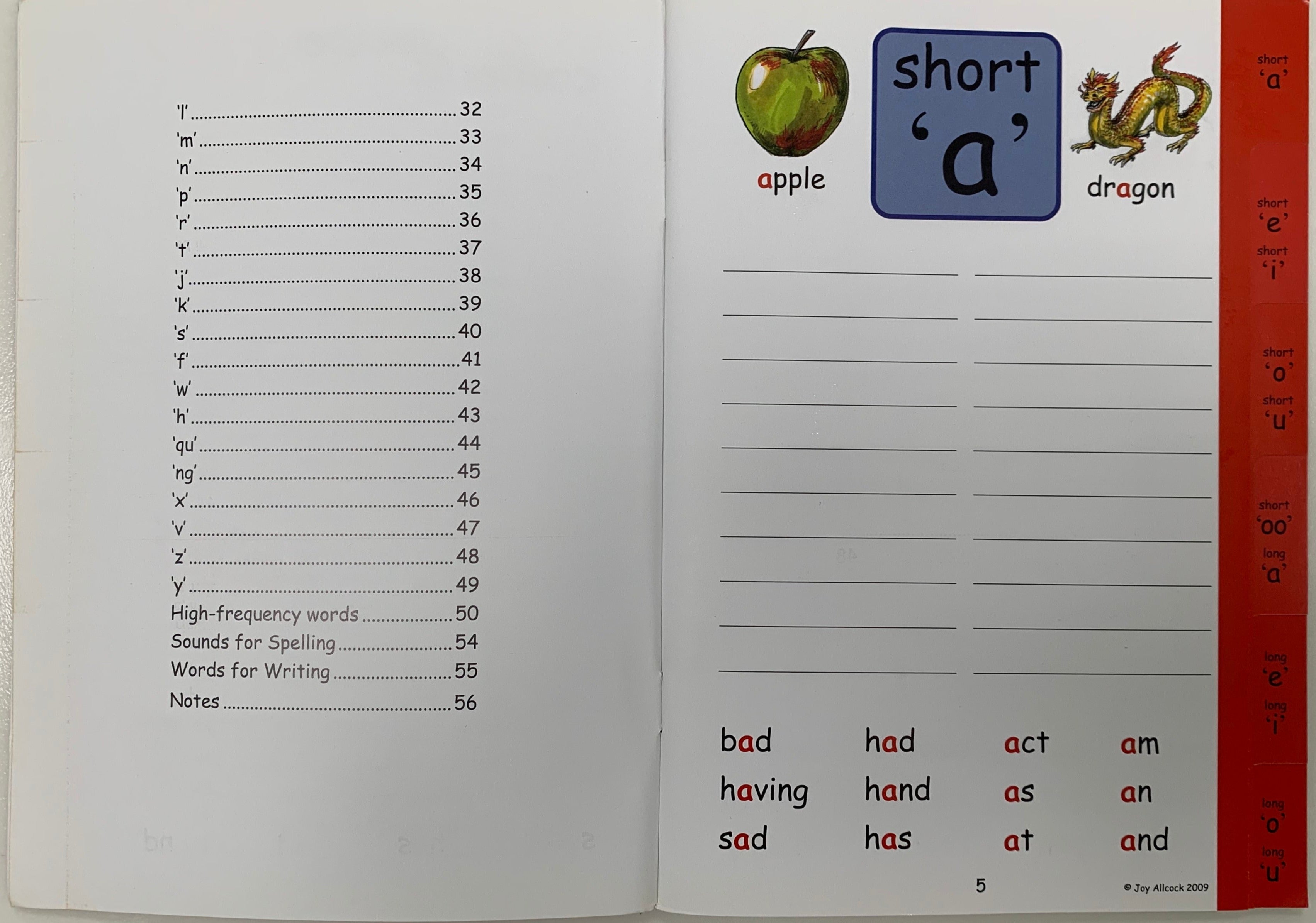 My Sound Spelling Dictionary by Joy Allcock
