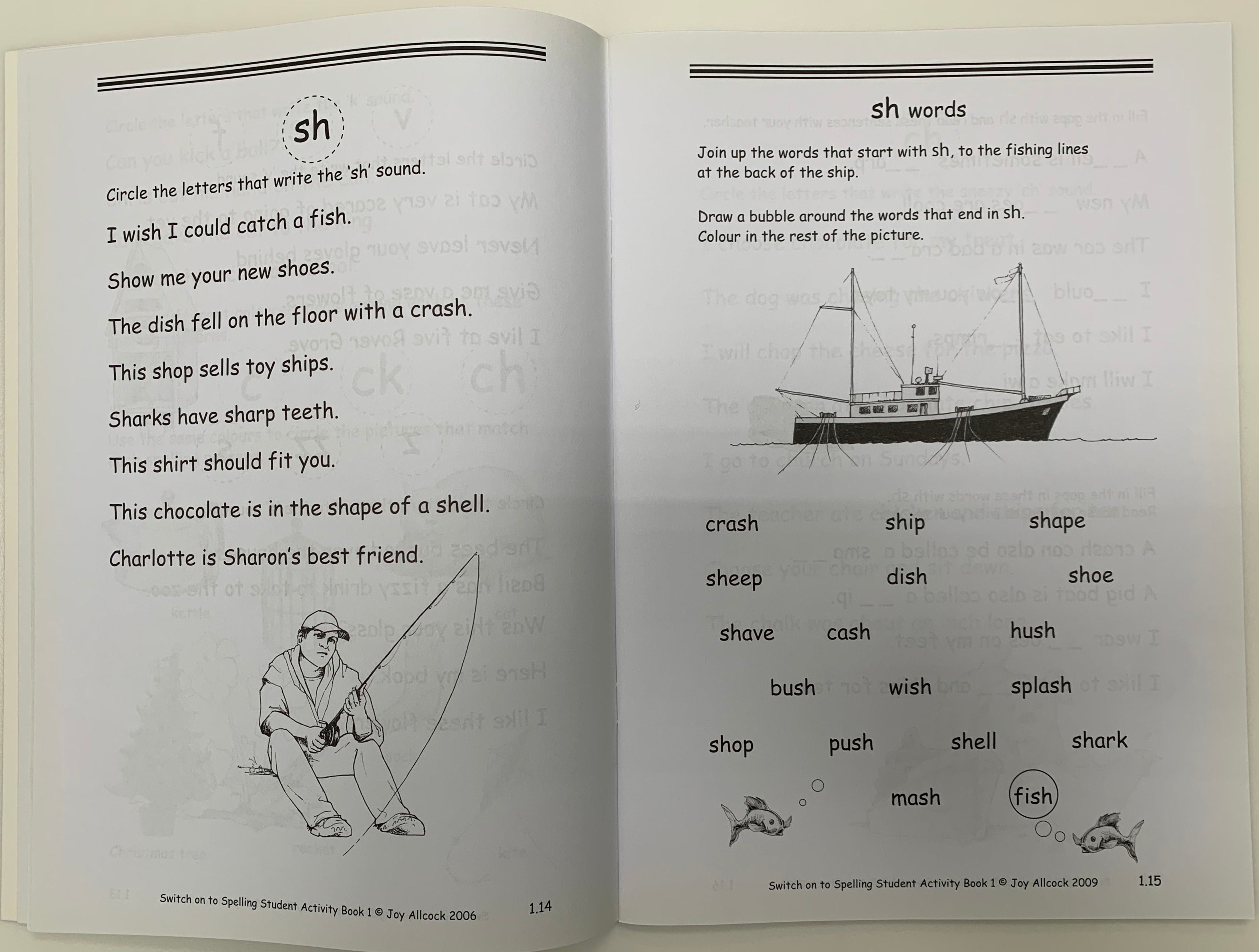 Switch on to Spelling Student Activities Book 1
