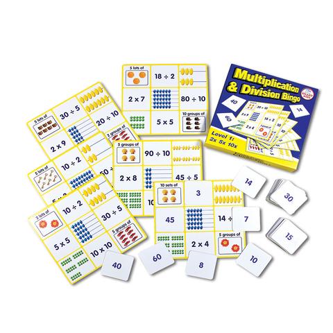 Multiplication & Division Bingo Level 1(M47)