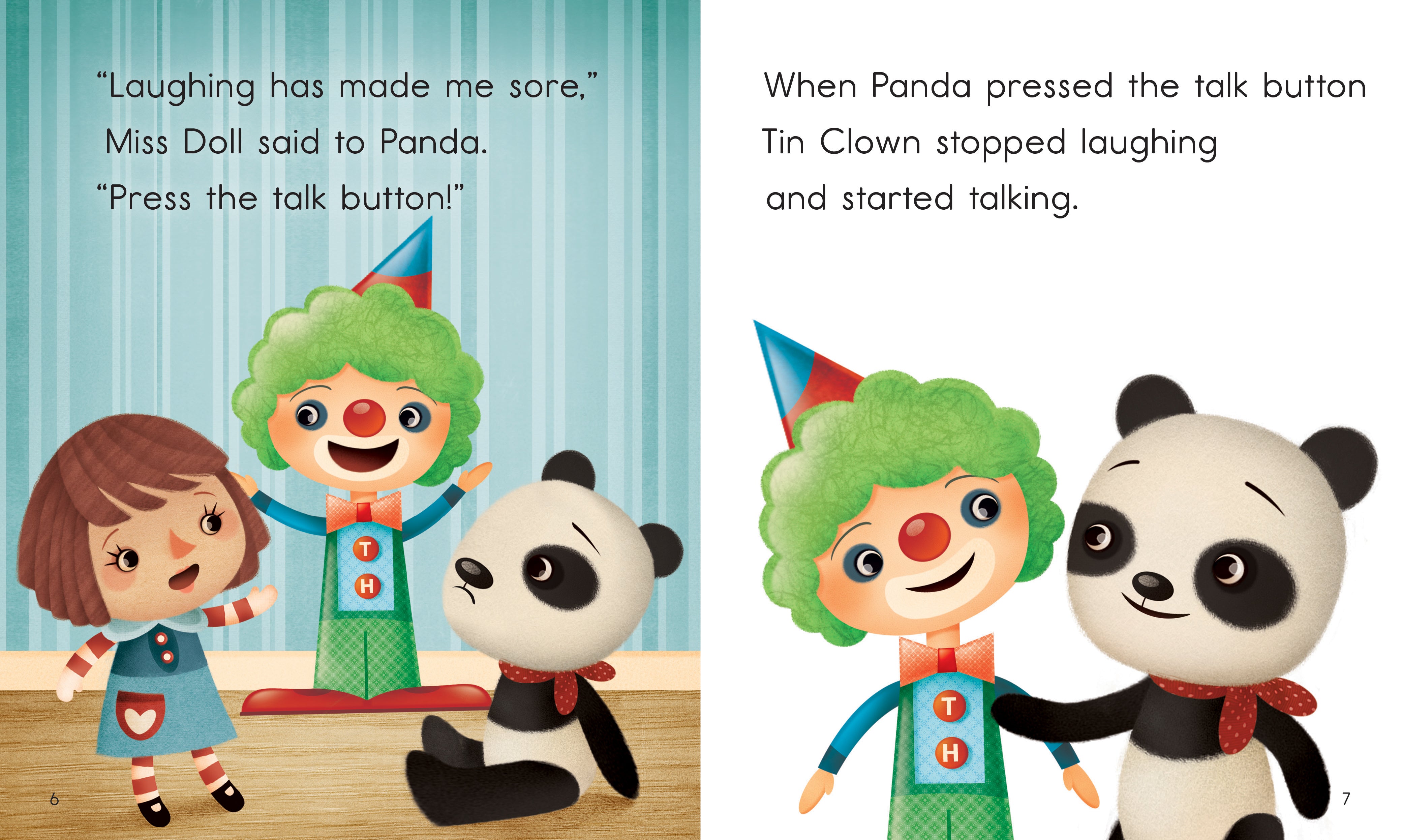 Miss Doll and Friends - Tin Clown (L6)