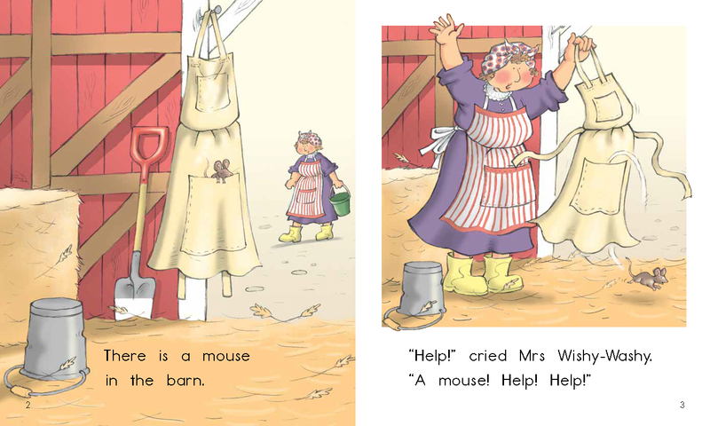 Wishy Washy Mouse (L3) Big Book