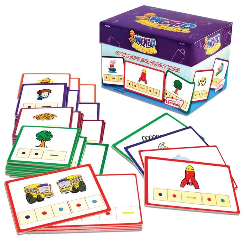 Word Builders Activity Cards (JL179)