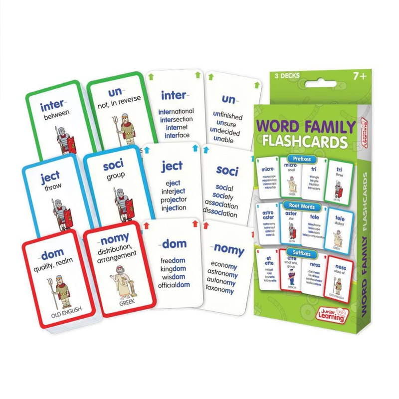 Word Family Flashcards (JL216)