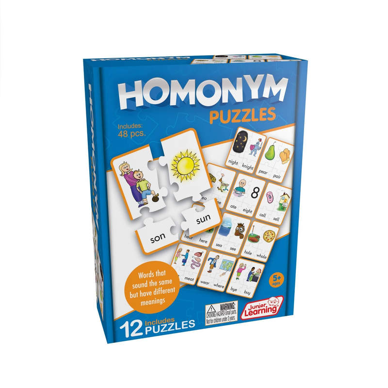 Homonym Puzzles (JL243)