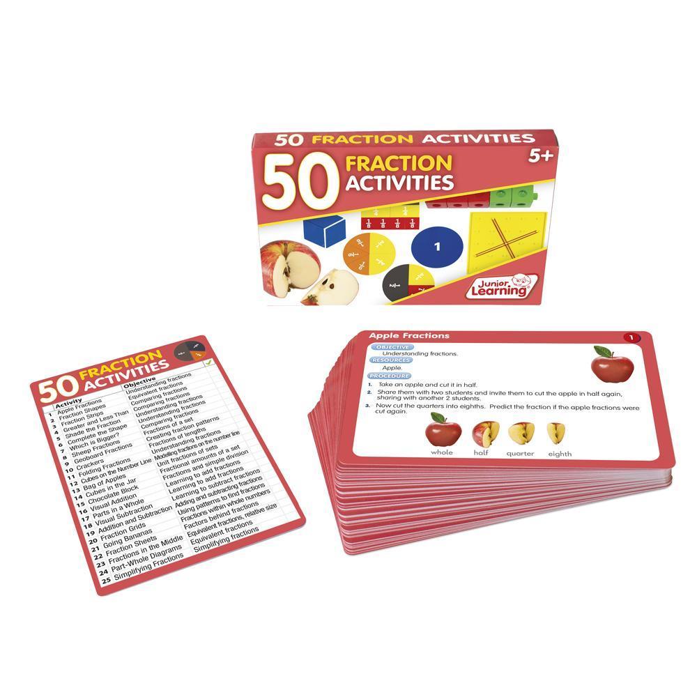 50 Fraction Activities (JL331)