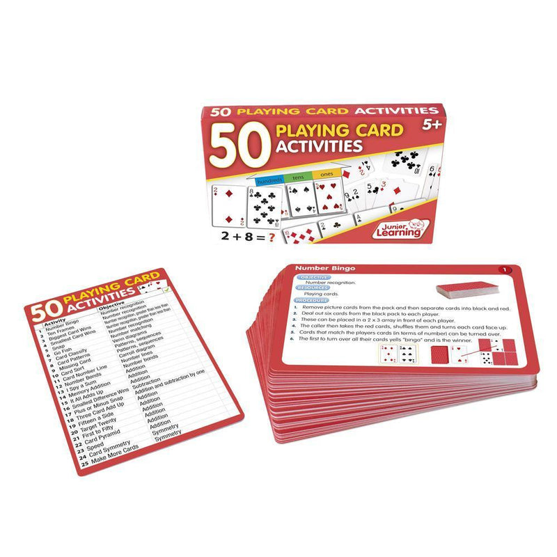 50 Playing Card Activities (JL341)