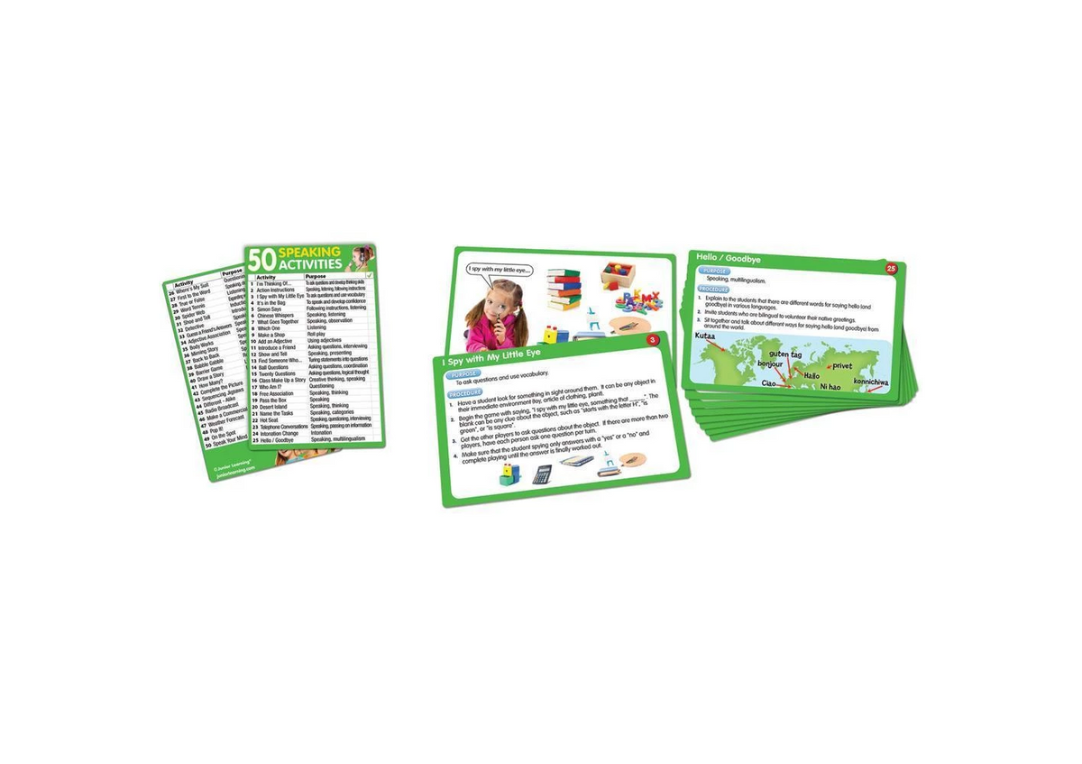 50 Speaking Activities (JL351)