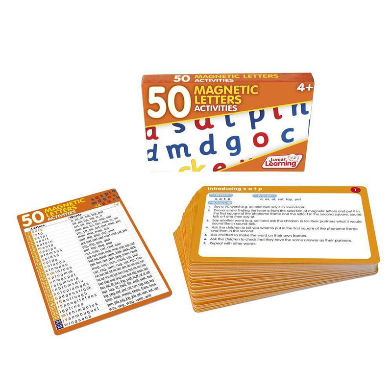 50 Magnetic Letter Activities (JL352)