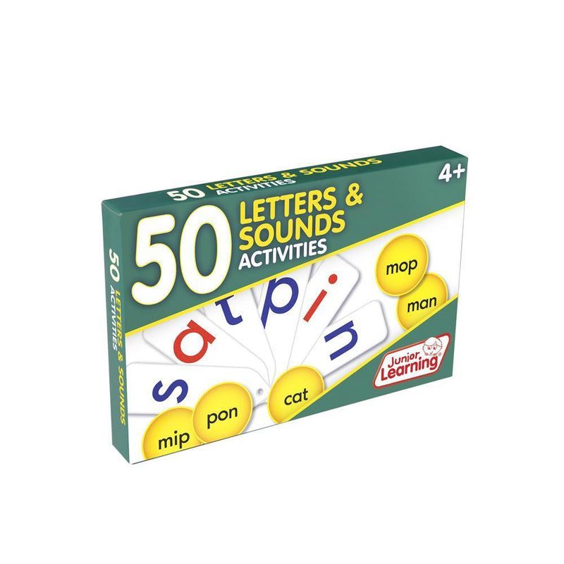 50 Letters & Sounds Activities (JL353)
