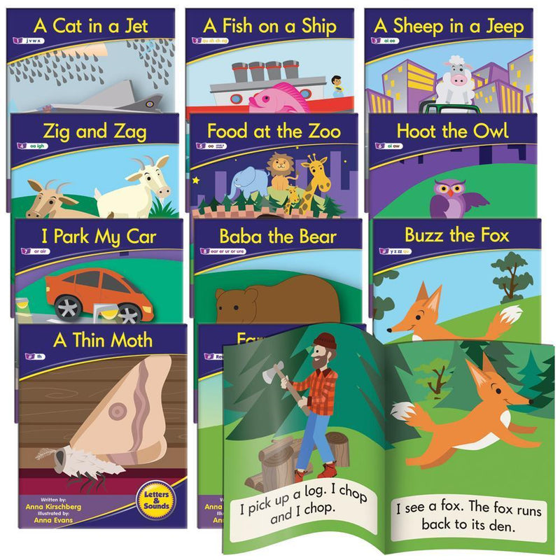 Decodable Readers Phase 3-Phonics Fiction Set 1(JL382)