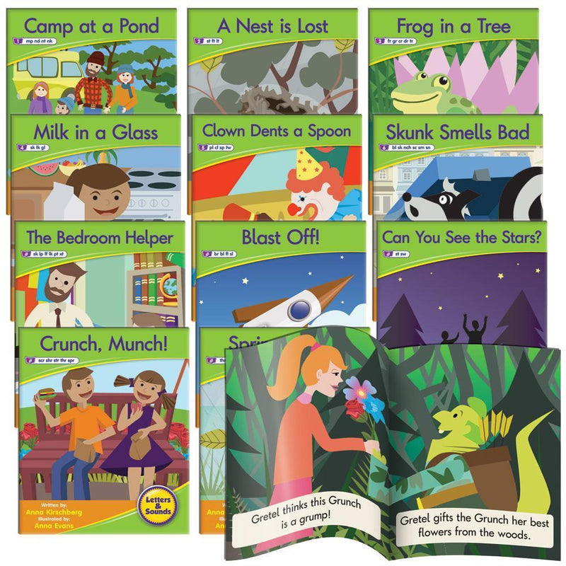 Decodable Readers Phase 4-Blend Fiction Set 1(JL383)