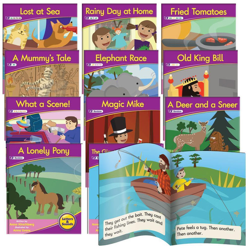 Decodable Readers Phase 5-Vowel Sounds Fiction Set 1