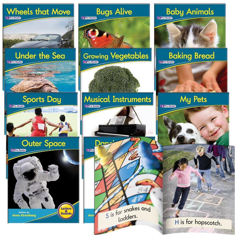 Decodable Readers Phase 1-Phonemic Awareness Non Fiction Set 1(JL386)