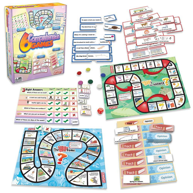 6 Comprehension Games (JL406)