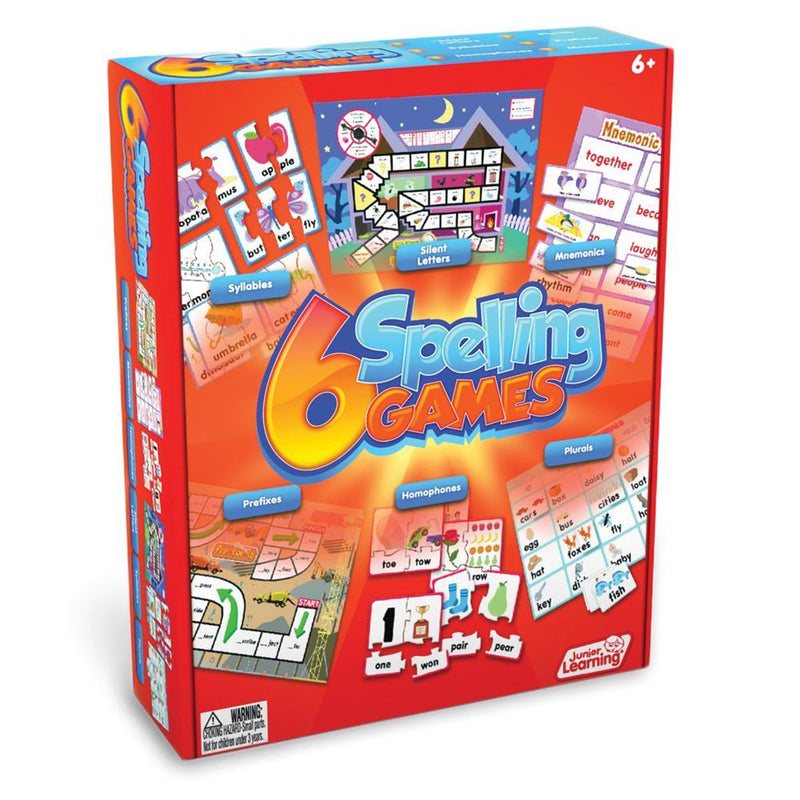 6 Spelling Games (JL408)