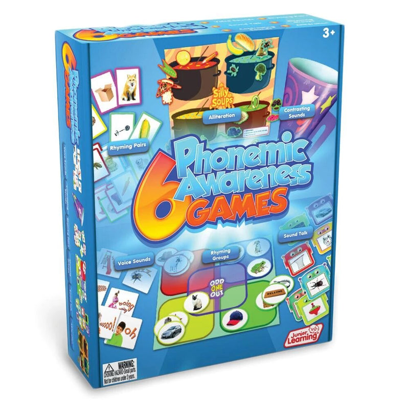 6 Phonemic Awareness Games (JL409)