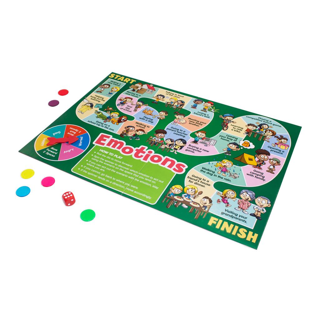 4 Social Skill Board Games (JL426)