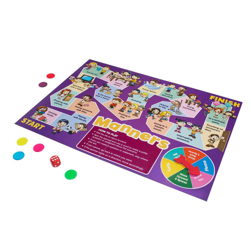4 Social Skill Board Games (JL426)