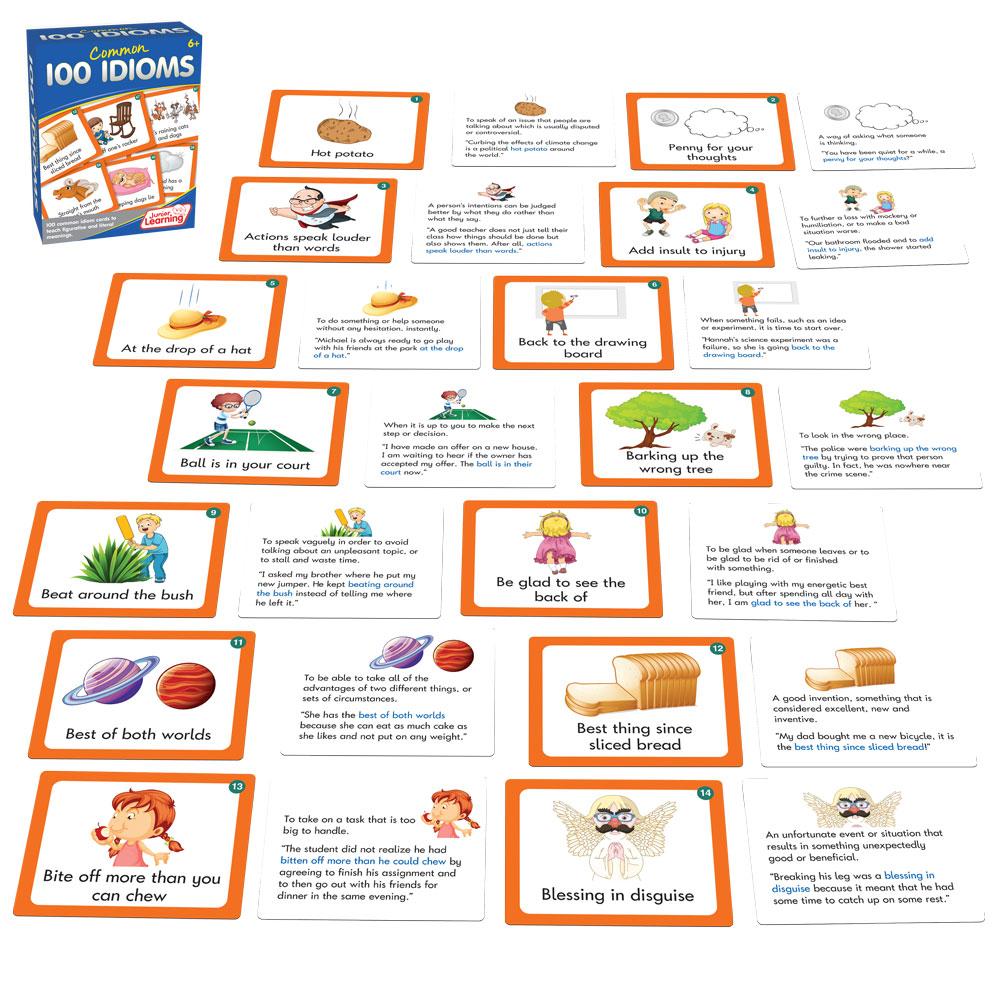 100 Common Idioms (JL473)