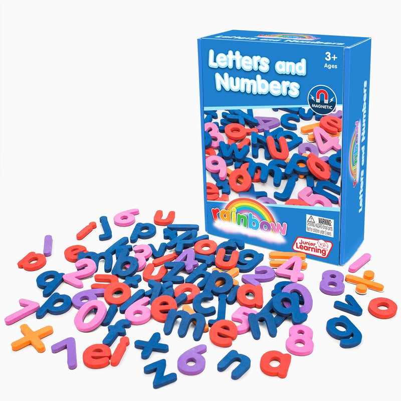 Rainbow Letters and Numbers (JL600)