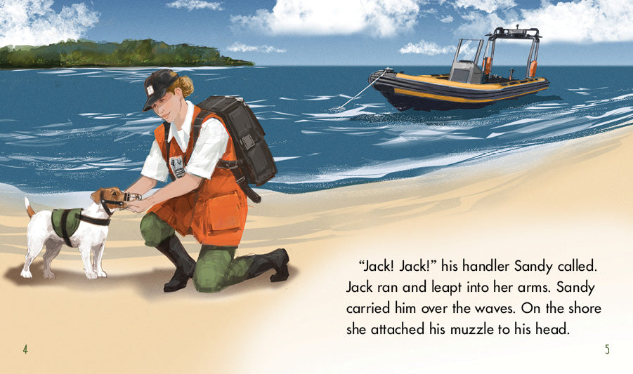 Sunshine Starters Level 16:Jack, the Sniffer Dog