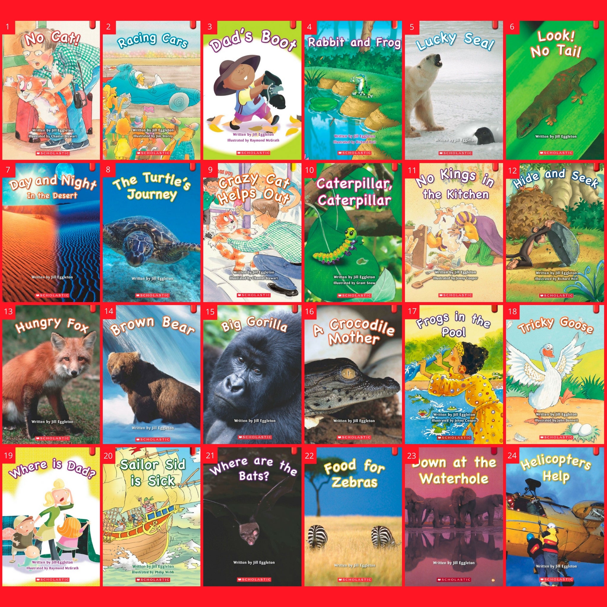 Key Links Early - Red 24-book Set(Levels 3-5)