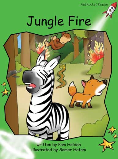 Red Rocket Early Level 4 Fiction C (Level 12): Jungle Fire