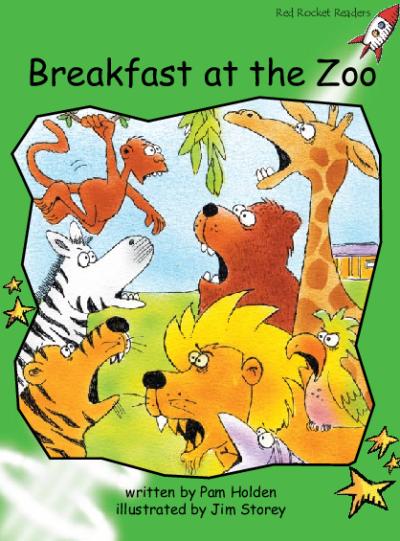 Red Rocket Early Level 4 Fiction A (Level 13): Breakfast at the Zoo