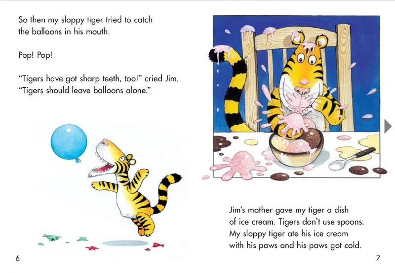 Sunshine Classics Level 19: Sloppy Tiger and the Party
