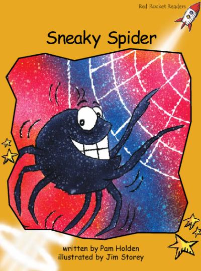 Red Rocket Fluency Level 4 Fiction A (Level 21): Sneaky Spider