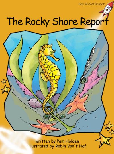 Red Rocket Fluency Level 4 Fiction B (Level 21): The Rocky Shore Report