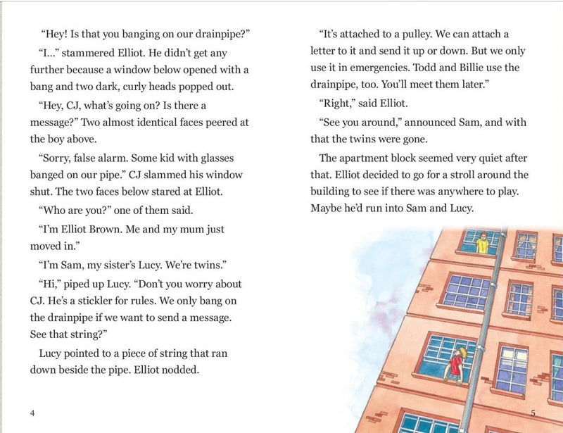 Sunshine Classics Level 28: Elliot and the Drainpipe Kids