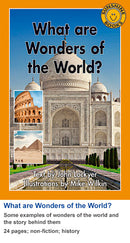 Sunshine Classics Level 29: What are Wonders of the World?