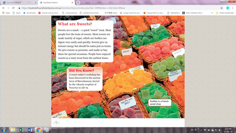 Sunshine Classics Level 29: Sweets